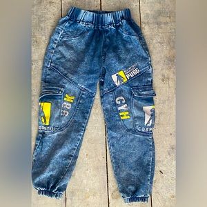 Kids PUBG Battlegrounds  Tactical Cargo Jeans Video Game